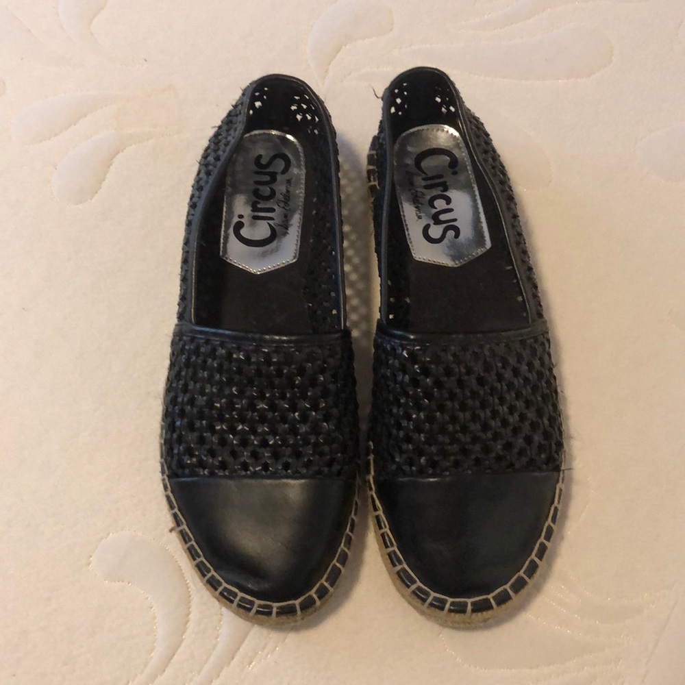 Black espadrilles